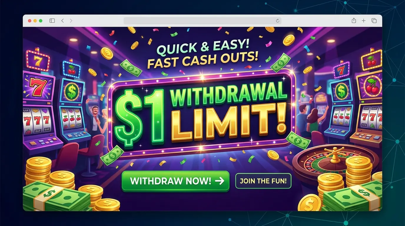 1 € uttak X casino